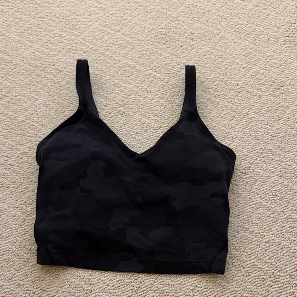 lululemon athletica Black Camo Align Tank